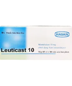 LEUTICAST 10 Montelukast Hasan (Hộp 30 viên)