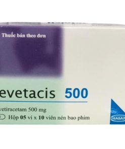 LEVETACIS 500 Levetiracetam 500 mg Hasan (Hộp 50 viên)