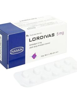 LORDIVAS 5 Amlodipin 5 Hasan (Hộp 100 viên)