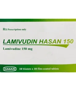 Lamivudin Hasan 150 Lamivudin 150mg Hasan (Hộp 100 viên)