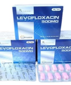 Levofloxacin 500mg S.Pharm (Hộp 100 viên)