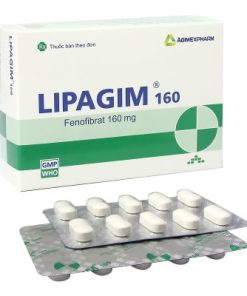 Lipagim 160  Fenofibrat 160mg Agimexpharm (T200/H30v)