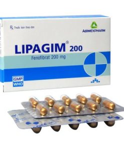 Lipagim 200  Fenofibrat 200mg Agimexpharm (T180/H30v)