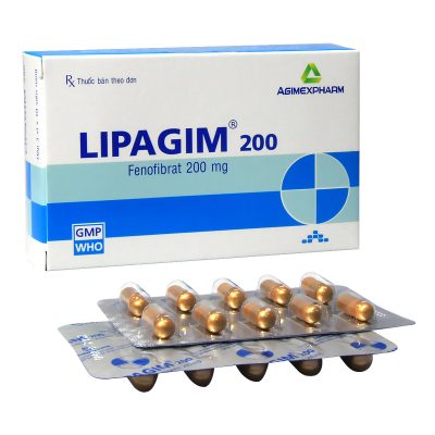 Lipagim 200 Fenofibrat 200mg Agimexpharm (T180/H30v)