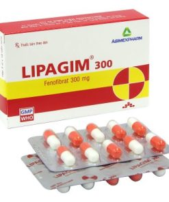 Lipagim 300  Fenofibrat 300mg Agimexpharm (T180/H30v)