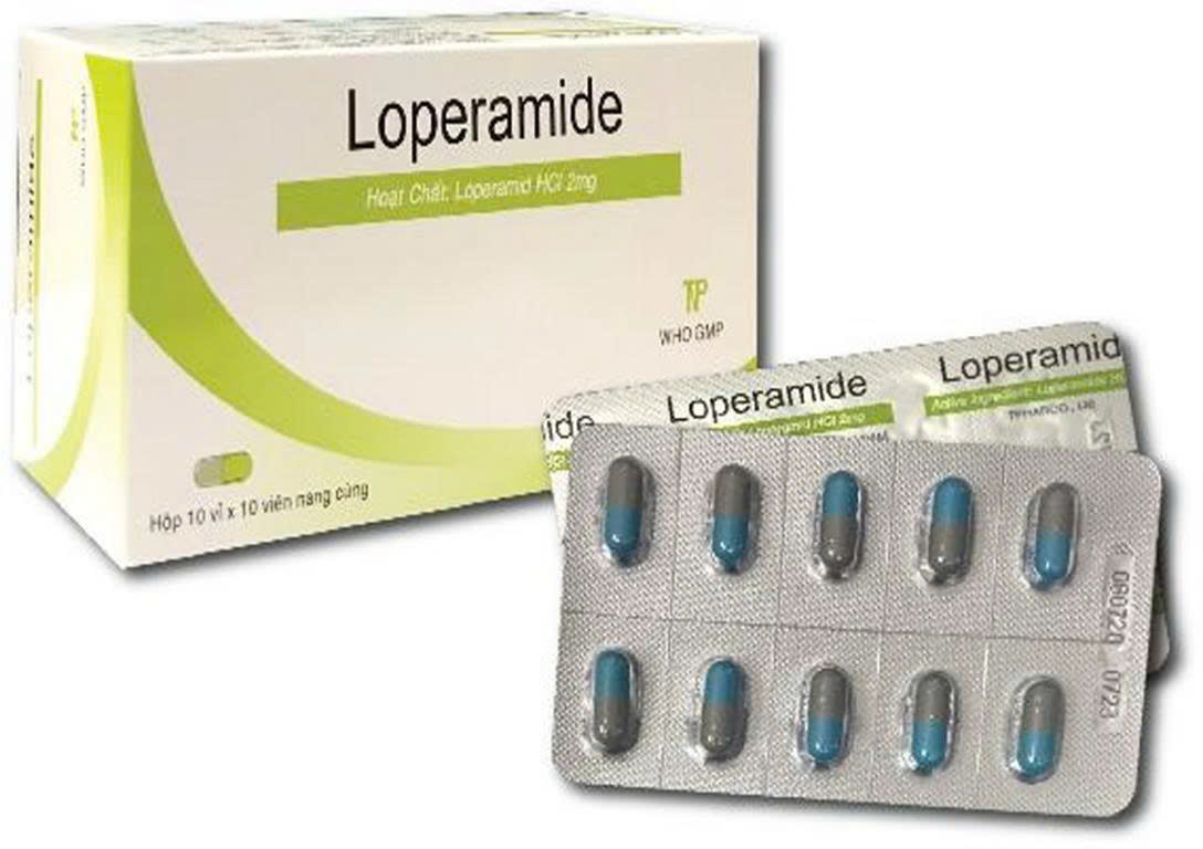 Loperamide 2mg Thành Nam (Hộp 100 viên)