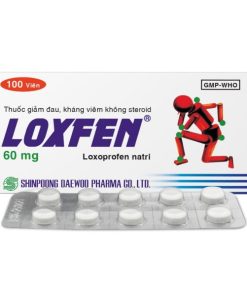 Loxfen Loxoprofen sodium 60mg Shinpoong (H10Vx10v)