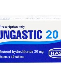 Lungastic 20 Bambuterol 20mg Hasan (Hộp 50 viên)