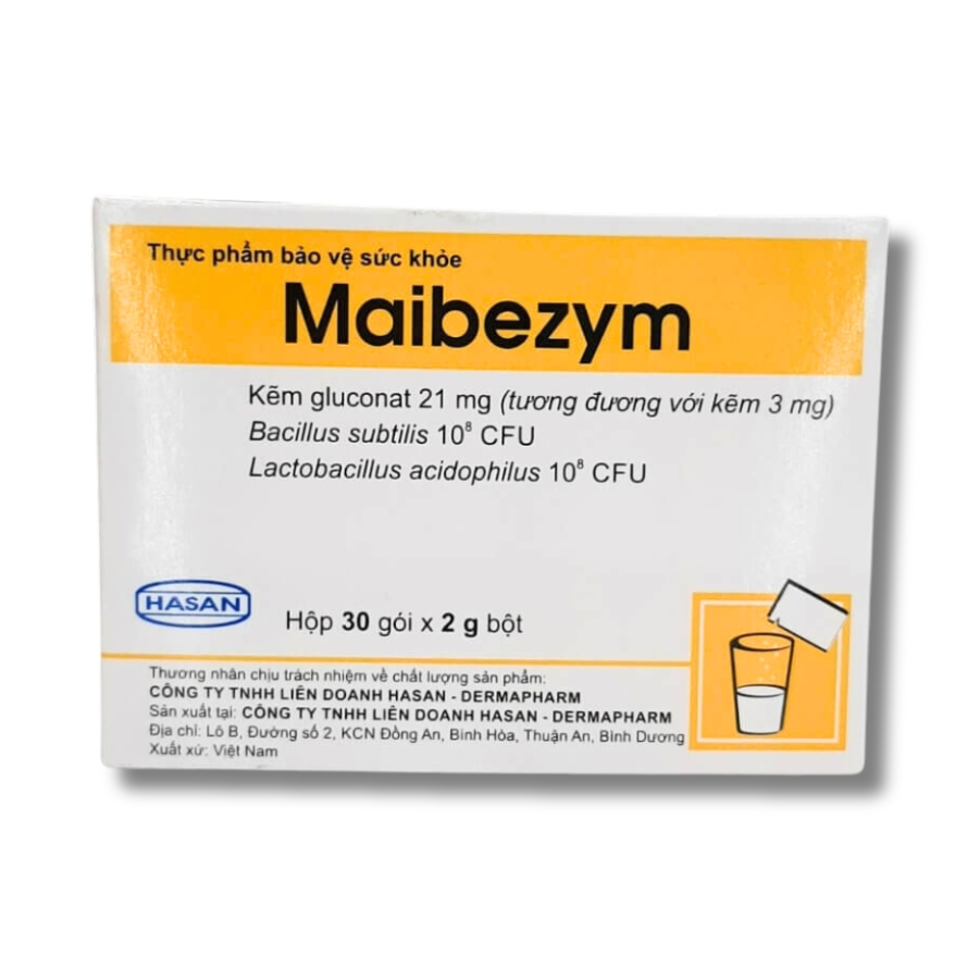 MAIBEZYM Hasan (Hộp 30 gói)