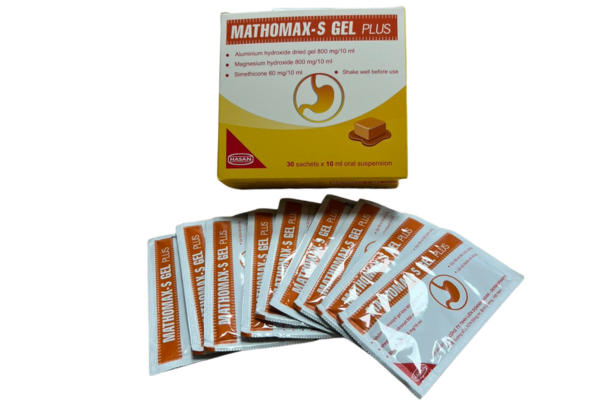 MATHOMAX-S GEL PLUS Hasan (Hộp 30 gói)