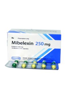 MIBELEXIN 250mg Cefalexin 250mg Hasan (Hộp 100 viên)