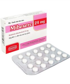 MIBESERC 24  Betahistin 24 mg Hasan (Hộp 60 viên)