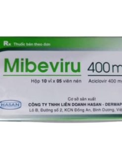MIBEVIRU 400mg Acyclovir 400mg Hasan (Hộp 50 viên)