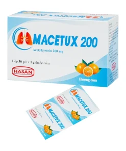 Macetux 200 Acetylcystein  Hasan (Hộp 30 gói)