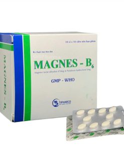 Magnes B6 Tipharco (Hộp 100 viên)