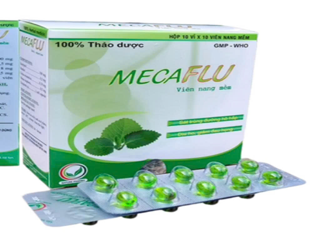 Mecaflu Nature Việt Nam (Hộp 100 viên)