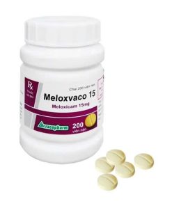 Meloxvaco 15 Meloxicam 15mg Vacopharm (Chai 200 viên)