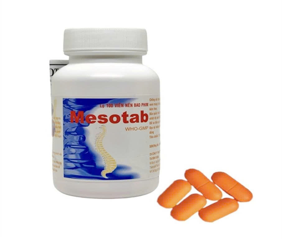 Mesotab Acid Mefenamic 500mg Thành Nam (Lọ 100 viên)