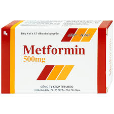 Metformin 500mg Tipharco (Hộp 60 viên)
