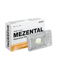 Mezental Mebendazol 500mg Shinpoong (H1Vx1v)