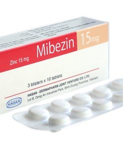 Mibezin 15 Kẽm Gluconat 105mg Hasan (Hộp 50 viên)