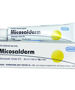 Micosalderm Miconazol 2% Hasan (Tuýp 10g)