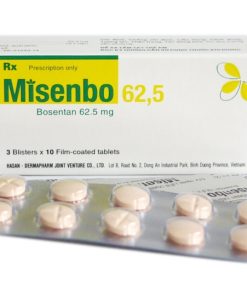 Misenbo 62,5mg Bosentan 62,5mg Hasan (Hộp 30 viên)