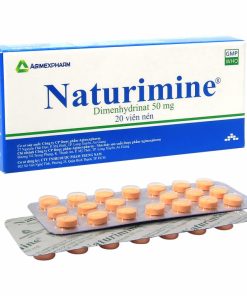 Naturimine 50 Dimenhydrinat 50 mg Agimexpharm (T375/H20v)