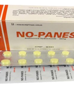 No-panes Drotaverine 40mg Tipharco (Hộp 100 viên)