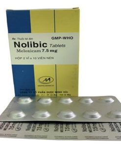 Nolibic 7.5 Meloxicam 7.5mg Minh Hải (Hộp 20 viên)