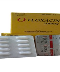 Ofloxacin 200mg Armephaco (Hộp 100 viên)