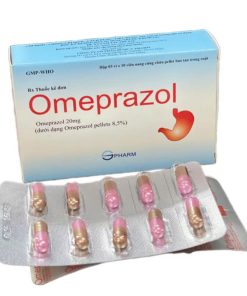 Omeprazol 20mg VNA S.Pharm (Hộp 30 viên)