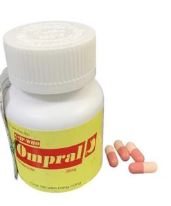 Ompral 20 Omeprazol 20mg Tipharco (Chai 100 viên)