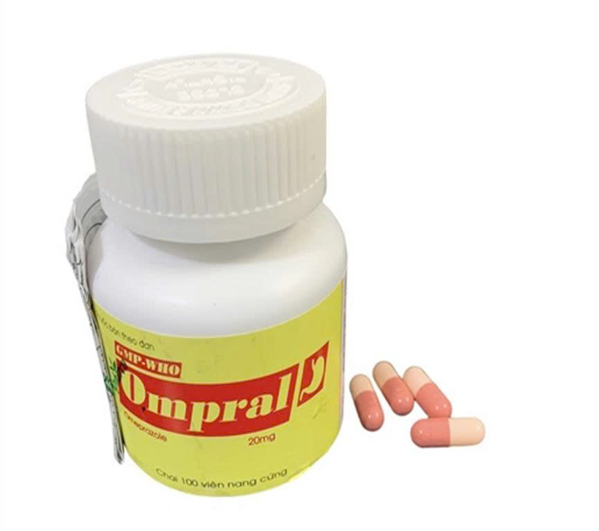 Ompral 20 Omeprazol 20mg Tipharco (Chai 100 viên)