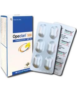 Opeclari 500 Clarithromycine 500mg OPV (Hộp 30 viên)