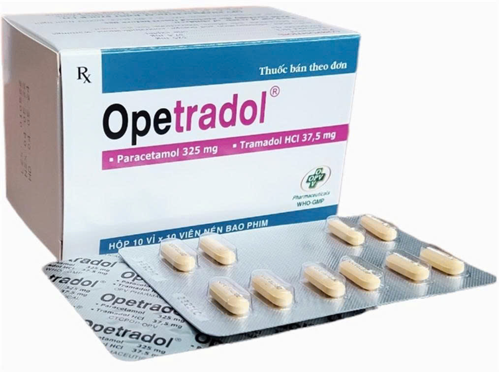 Opetradol OPV (Hộp 100 viên)