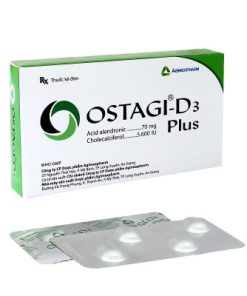 Ostagi - D3 Plus Acid Alendronic 70mg + Cholecalciferol 5600 IU Agimexpharm (T300/H4v)