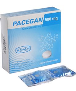 PACEGAN 500mg Paracetamol 500mg Hasan (Hộp100 viên sủi)