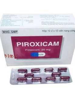 Piroxicam 20 Khapharco (Hộp 100 viên)