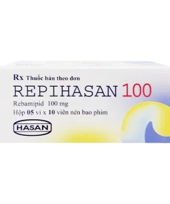 REPIHASAN 100 Rebamipid 100mg Hasan (Hộp 50 viên)