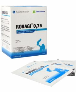Rovagi 0.75 Spiramycin 0,75 M.IU Agimexpharm (T84/H30gói)