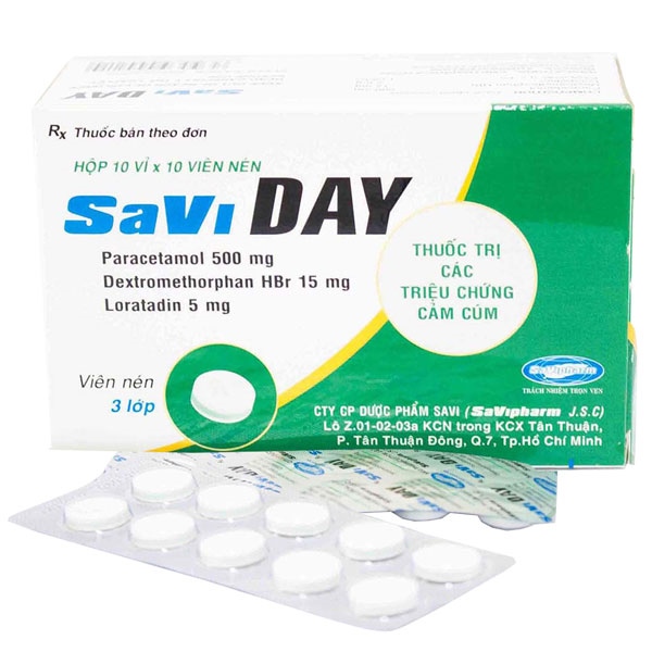 Savi day savipharm (h/100 viên nén)
