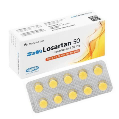 Savi losartan 50mg savipharm (h/30v)