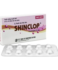 Shinclop Clopidogel 75mg Shinpoong (H3Vx10v)