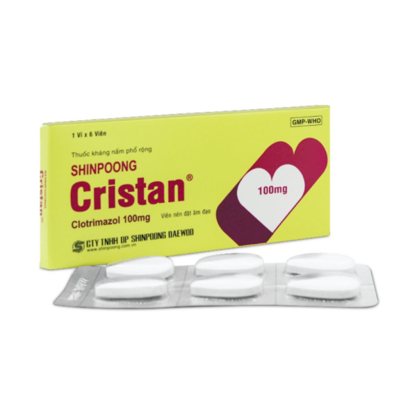 Shinpoong cristan Clotrimazole 100mg Shinpoong (H1Vx6v)