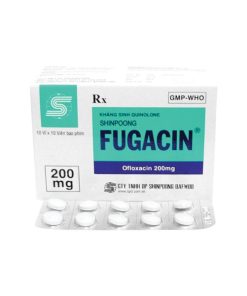 Shinpoong fugacin Ofloxacin 200mg Shinpoong (H10Vx10v)