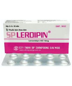 Sp lerdipin Lercanidipine hcl 10mg Shinpoong (H3Vx10v)