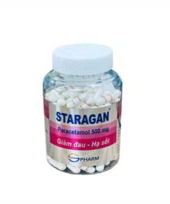 Staragan Paracetamol 500mg S.Pharm (Chai 200 viên)