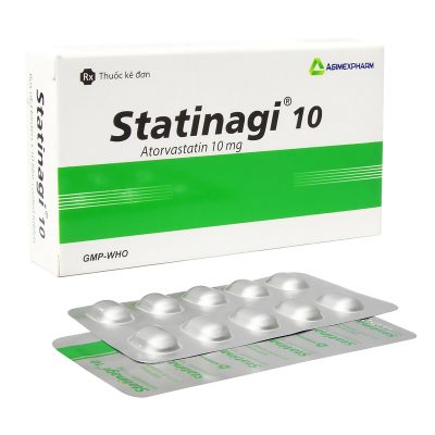 Statinagi 10 Atorvastatin 10mg Agimexpharm (T168/H60v)