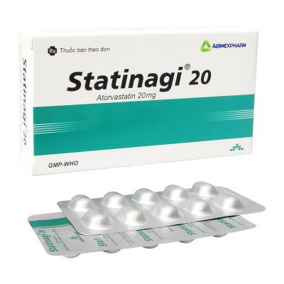 Statinagi 20 Atorvastatin 20mg Agimexpharm (T140/H60v)